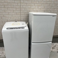 冷蔵庫、洗濯機セット