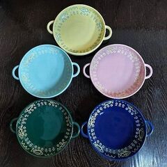 三洋陶器スープ皿　グラタン皿5枚