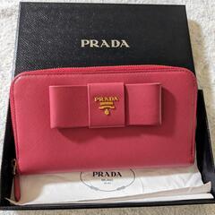 PRADA　サフィアーノ レザー　長財布