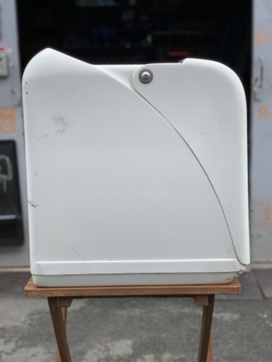 ♪ デリバリーBOX リアボックス 鍵付き 二段収納 現状 ジャイロ