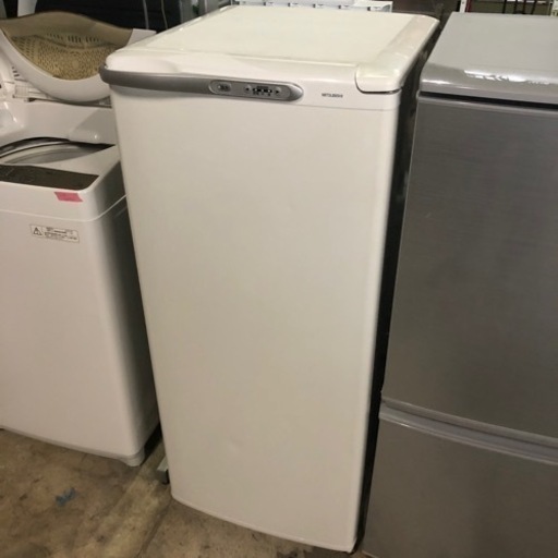 配達応談  三菱 1ドア冷凍庫   122L MF-U12J-W 動作確認済