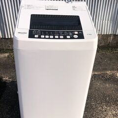 ハイセンス　HW-E5502　全自動洗濯機　5.5kg　2018年製