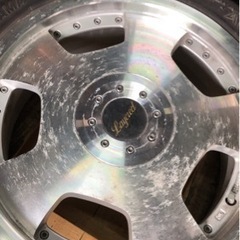 タイヤ　ホイール付き　中古　215/45ZR17 ヨコハマタイヤ　溝　7.5〜8mm