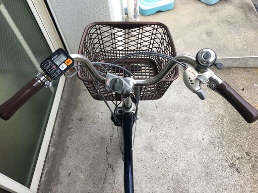 地域限定送料無料 パナソニック ビビライフ 三輪車 16AH 新基準 紺