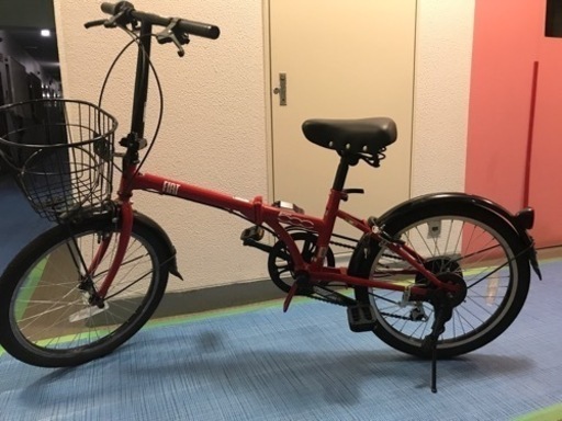 フィアット FIAT 折りたたみ自転車 美品 AL-FDB140 FIAT(フィアット 