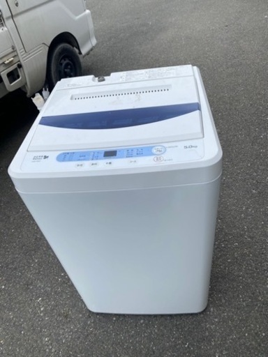 福岡市内配送設置無料　ヤマダ電機オリジナル　全自動電気洗濯機　(5.0kg) HerbRelax YWM-T50A1
