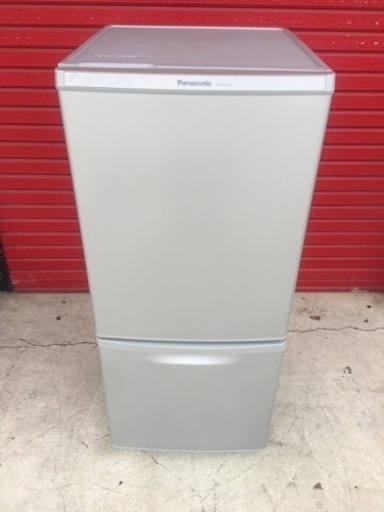 パナソニック　138L2ドア冷蔵庫　NR-B14AW-S