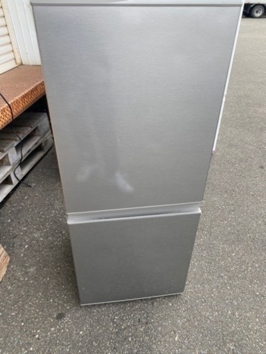 福岡市内配送無料　AQR-13G-S 冷蔵庫 and Smart ブラッシュシルバー [2ドア /右開きタイプ /126L]