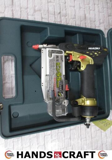 HIKOKI　ハイコーキ　NP55HM　高圧ピン釘打ち機　中古品　ケース付き　【ハンズクラフト宜野湾店】