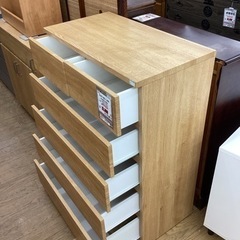 KB-88【新入荷　リサイクル品】ニトリ　フォウ80  ハイチェストナチュラル KB-88【新入荷 リサイクル品】ニトリ フォウ80 ハイチェストナチュラル