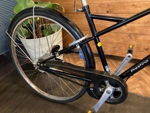 ブリヂストンPrestino 前後タイヤ・チューブ新品！】ベルトドライブLED  