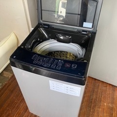 北九州市内配送無料　保証付き　２０２２年　NITORI ニトリ NTR60BK 6.0kg 全自動洗濯機 ガラスフタ