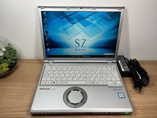 DVDモデル・極美品＞0211　軽量 Panasonic レッツノート CF-SZ6 8GB / SSD 256 /i5 office Win11　ノートパソコン