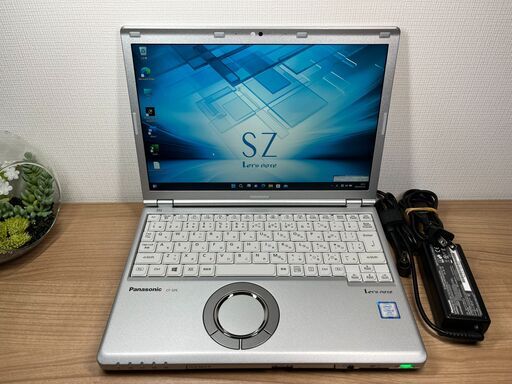 DVDモデル・極美品＞0212　軽量 Panasonic レッツノート CF-SZ6 8GB / SSD 256 /i5 office Win11　ノートパソコン