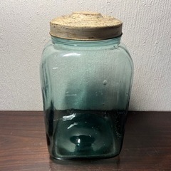 海苔のガラス瓶(蓋汚れ)H27【取引済】