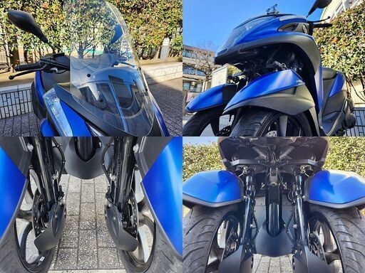 普通免許仕様もOK】トリシティ155ABS ETC BOX グリップヒーター 3.2万