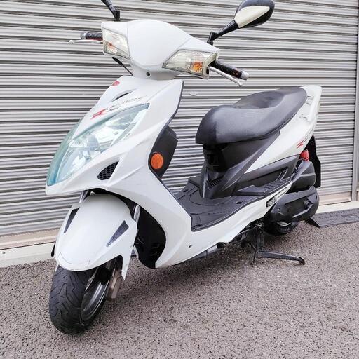 2568.格安小型　KYMCO　レーシング125 千葉県柏市　即日配送、自走引き取りも可能