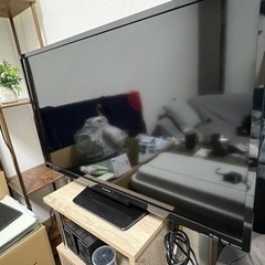 液晶テレビ&外付けHDD 