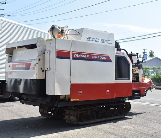 【在×6/1】≪y435ジ≫ YANMAR/ヤンマー コンバイン CA300S C30A型 稼働時間約422時間 YSC300M 農業機械 修理ベース 現状品 41016-02 ≪y435ジ≫ YANMAR/ヤンマー コンバイン CA300S C30A型 稼働時間約422