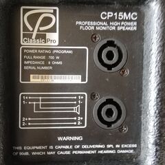 CLASSIC PRO ( クラシックプロ ) /CP15MC　ペア―
