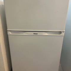 Haier 2015年製冷蔵庫91L 無料 掃除完了