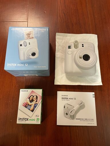 チェキ　instax mini 12　フィルム付き