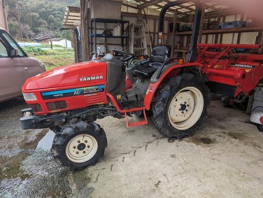 ヤンマートラクター　ＡＦ２２０Ｓ ロータリー付き（取りに来ていただける方限定）