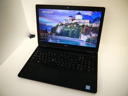 【お渡し済み】DELL Windows10 15.6型ノートPC 第7世代Corei3 + SSD 【メンテナンス済み】（145990）