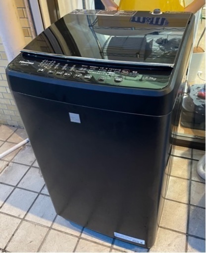 Hisense 洗濯機 21年製 5.5kg HW-G55E7KK 0229-85