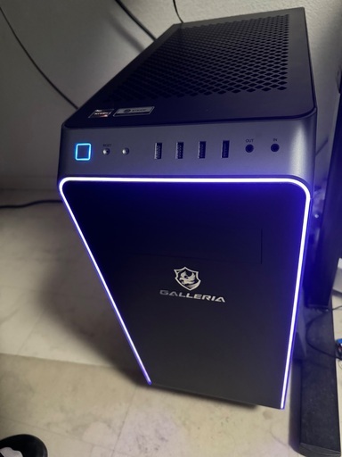 強力なガレリア ゲーミング デスクトップ