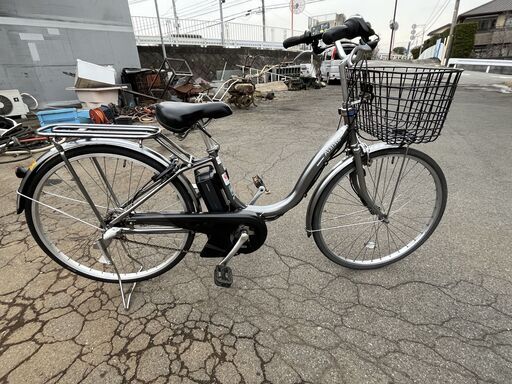 軽トラ貸します ブリジストン 電動自転車 26インチ ママチャリ Assista アシスタ 3速 バッテリー6.2Ah　充電器付 軽トラ貸します ブリジストン 電動自転車 26インチ ママチャリ Assista