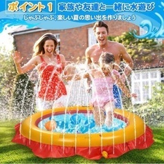 Nesan Fire 噴水マット 直径120cm 1気噴水プール