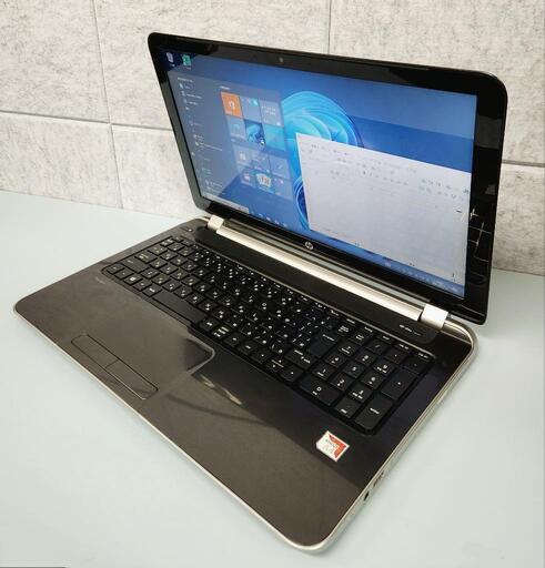 HPノートパソコン/AMD/新品SSD/Office