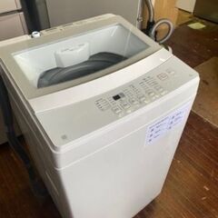 福岡市内配送設置無料 2023年式 6kg全自動洗濯機(NTR60 ホワイト)
