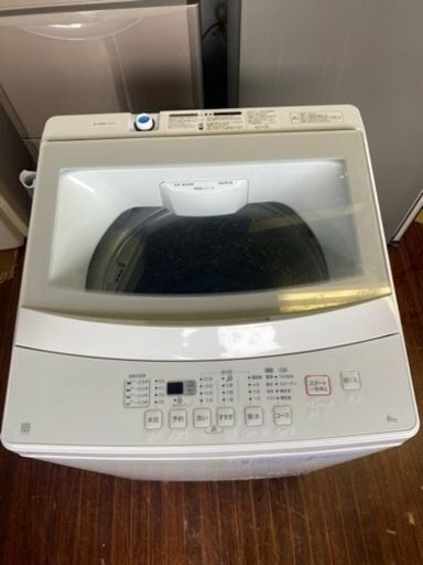 福岡市内配送設置無料　2023年式　6kg全自動洗濯機(NTR60 ホワイト)