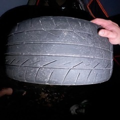 ホイール4本せっと　タイヤバリ山