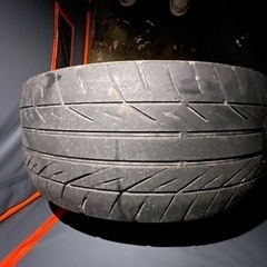 ホイール4本せっと　タイヤバリ山