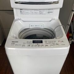 ♻️ 倉庫整理の為大特価♻️福岡市内配送設置無料　2021年式　ハイセンス 全自動洗濯機 洗濯8.0kg HW-DG80B