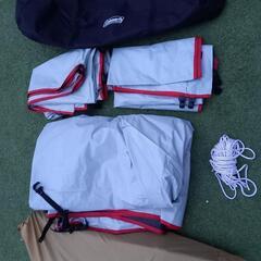 【訳あり】Coleman パーティーシェードDX300+ サイドウォール2枚付