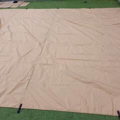 【美品】スームルーム　レクタタープ　4.9×4.0　ポール用スクリューペグ2本付