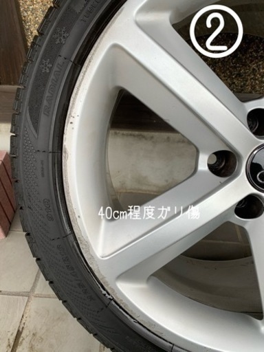アウディ純正18インチホイール＋スタッドレス4本セット アウディ