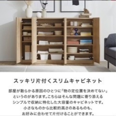 STRAWBERRY FIELDS＊フィオレンツァ スカート-キャビネット　サイドボード　リビング　収納　木製　収納棚　ロウヤ　lowya