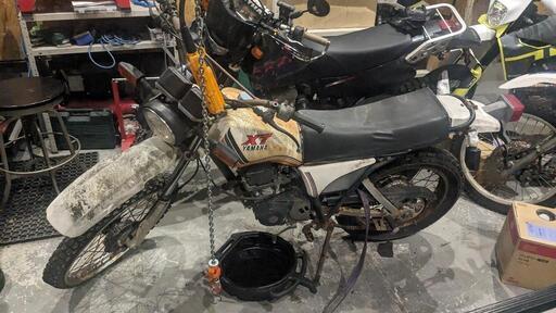 XT125 不動　ジャンク　バイク　セロー 125cc オフロード