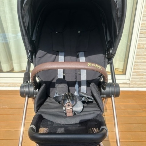 サイベックス ミオス ローズゴールド ベビーカー ブラック maru