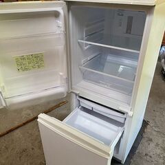 【2ドア冷蔵庫】SD-D14F-W シャープ2020年製中古 2ドア冷蔵庫】SD-D14F-W シャープ2020年製中古