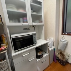 【ネット決済】食器棚 収納家具 キッチン収納