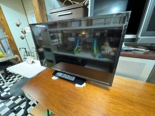 【リサイクルサービス八光】2020年製　シャープ 32V型 液晶 テレビ ハイビジョン 外付HDD対応(裏番組録画) 2画面表示　  2T-C32AE1
