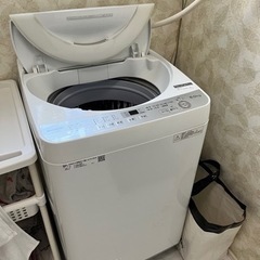 　　シャープ　洗濯機　6kg家電 生活家電 洗濯機