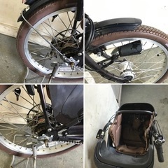 132☆岐阜発 △Panasonic/パナソニック/電動アシスト自転車△GYUTTO 