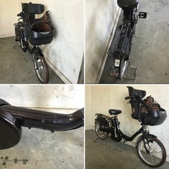 132☆岐阜発 △Panasonic/パナソニック/電動アシスト自転車△GYUTTO 